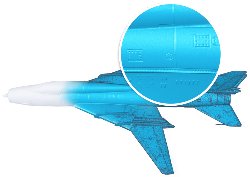 Shining EinScan-SP V2 3D Scanner is highly detailed