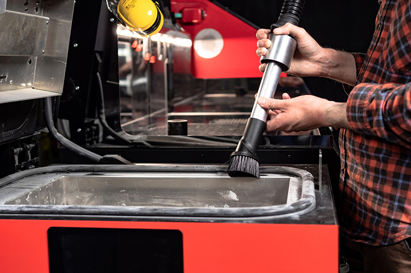 Sinterit Powder Handling Station (PHS)  working area