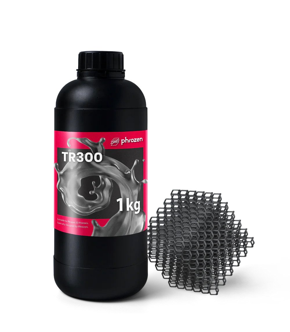 Phrozen TR300 Ultra-High Temp Resin with Sample