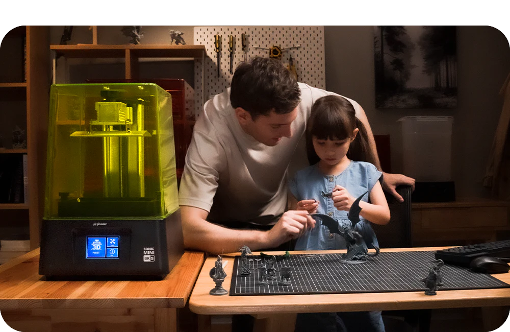 Phrozen Sonic Mini 8K S LCD 3D Printer is suitable for everyone
