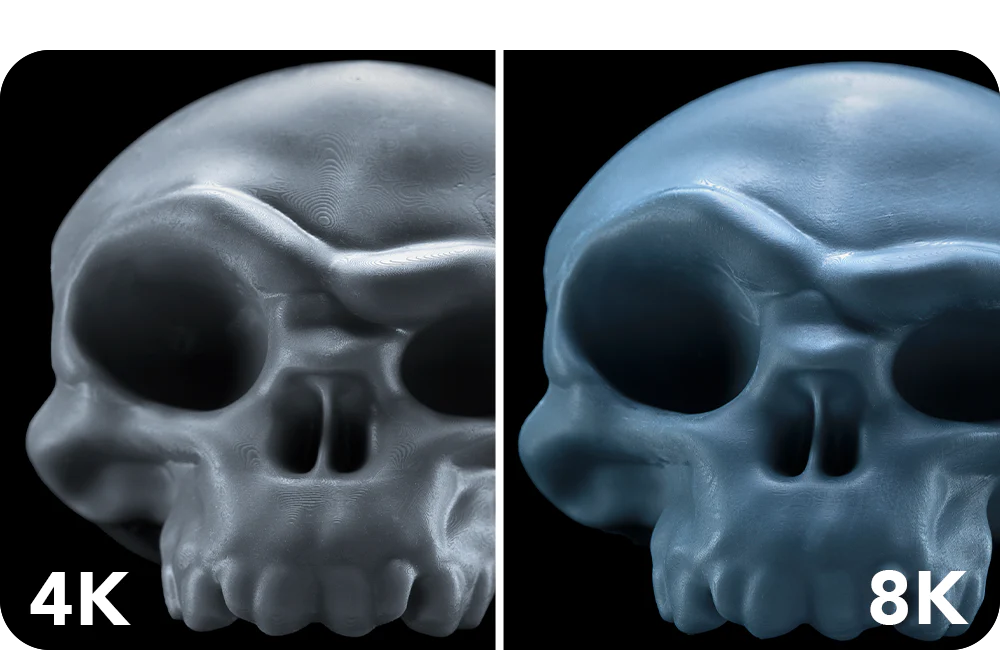 Phrozen 4K vs 8k sample