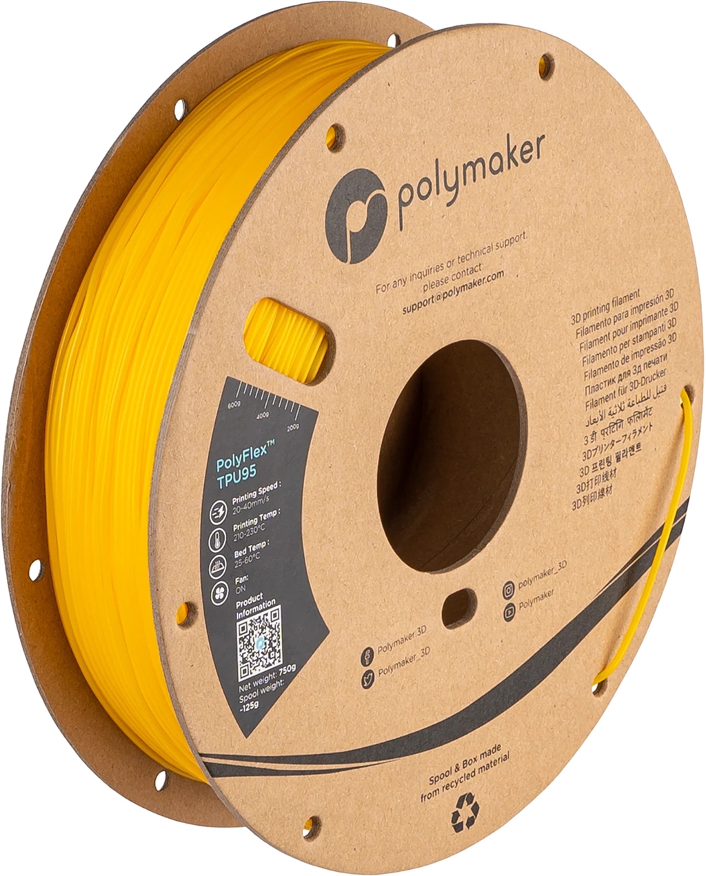 PolyFlex? TPU95 Series - Yellow