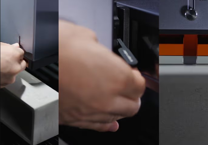 Snapmaker Ray has quick swap function