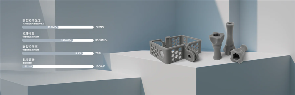 Phrozen Tough - ABS-like+ 3D Printing Resin Spec