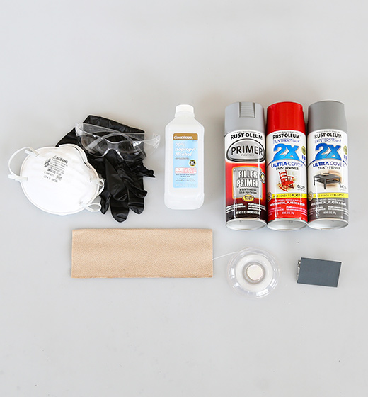 3D 列印模型上色所需物品