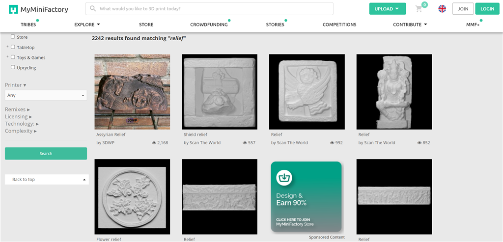 MyMiniFactory CNC 3D模型文件下載網(wǎng)站