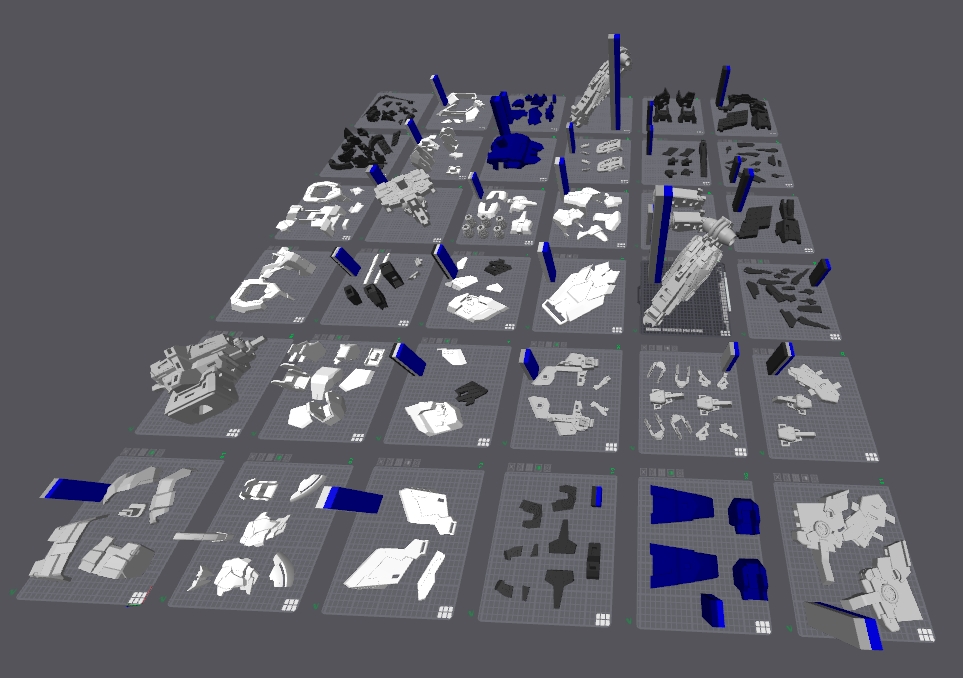 數(shù)量眾多的零件 數(shù)量眾多的零件