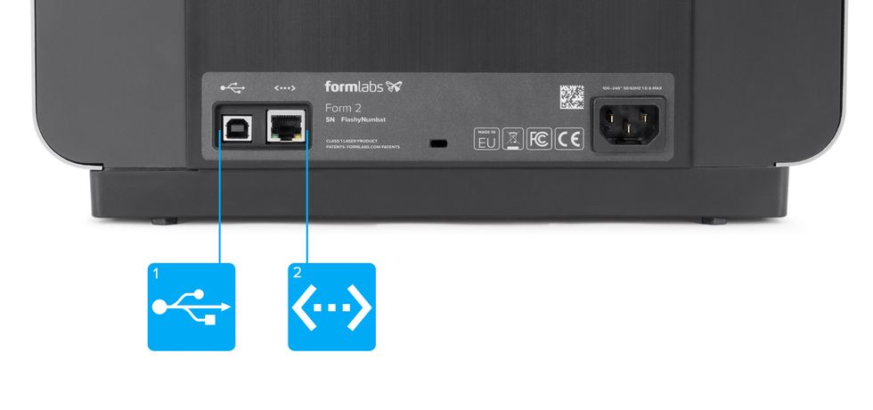 Formlabs - Form2 SLA 光固化3D列印機 3DMART 連結電腦