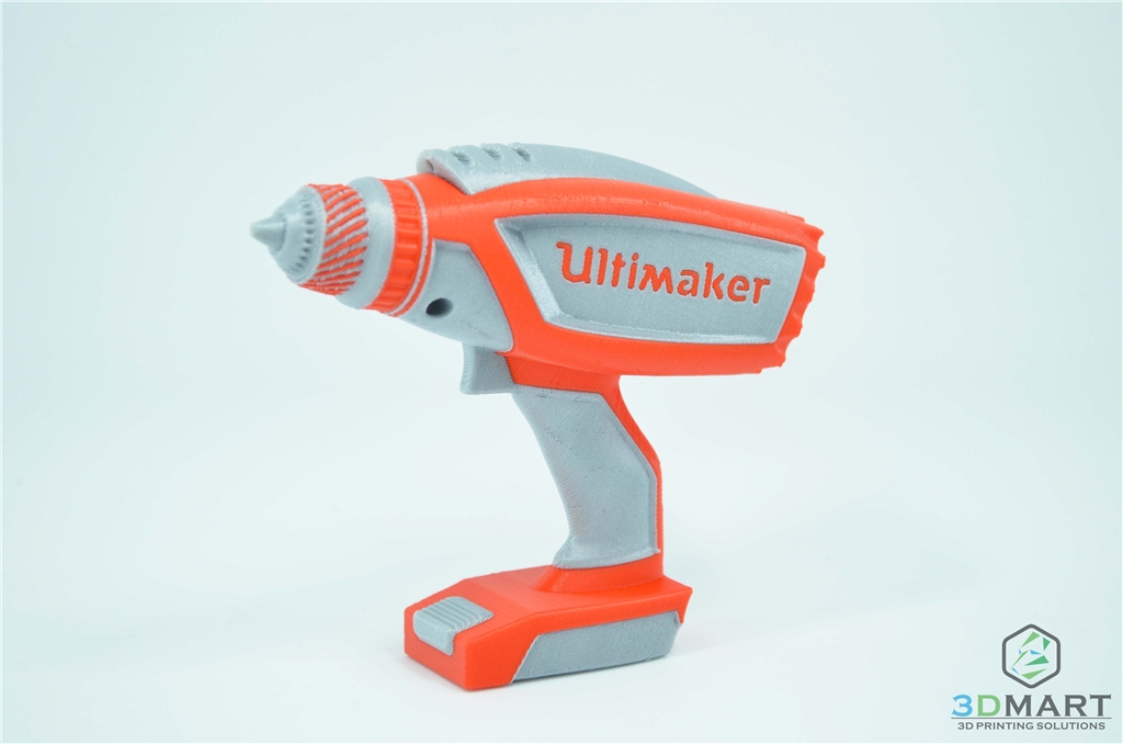 3DMART Ultimaker3 雙噴頭 3D列印機(jī) 雙色列印  電鑽 成品