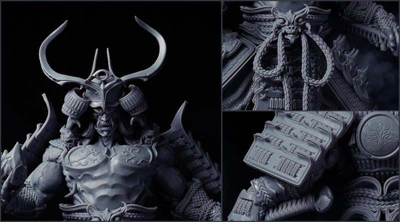 Phrozen湖水灰 8K 樹脂3D列印成品