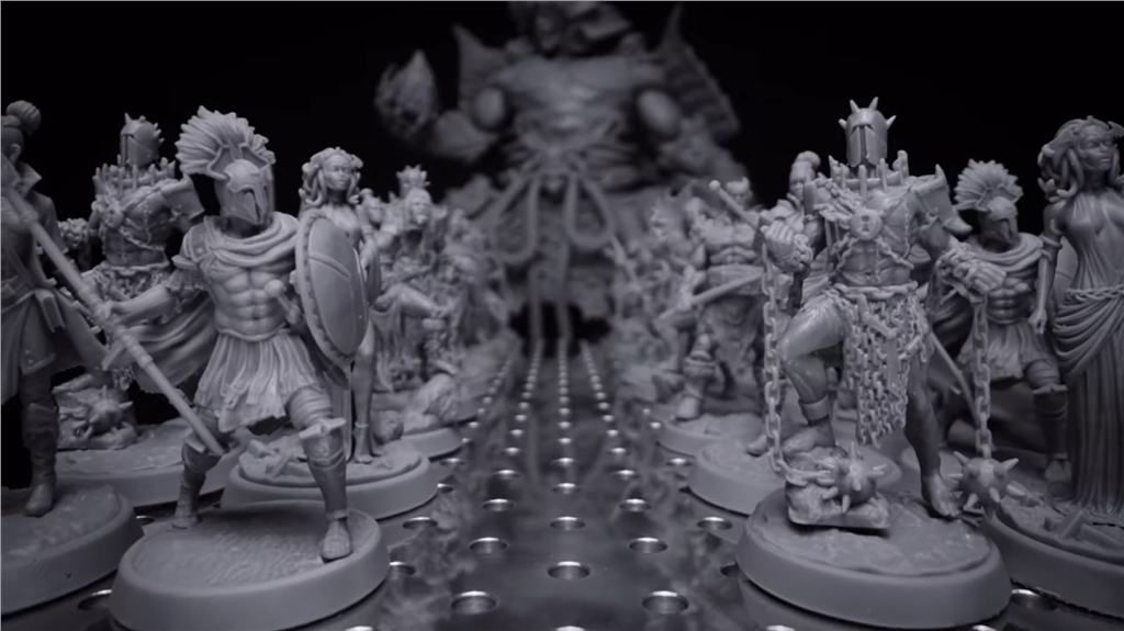 Phrozen湖水灰 8K 樹脂3D列印成品