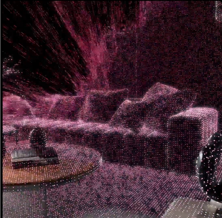 Matterport Pro3 3D環(huán)景掃描器的點雲(yún)(Point cloud)