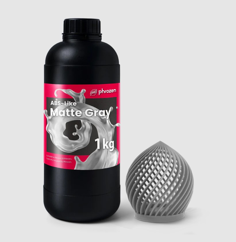 Phrozen標(biāo)準(zhǔn) ABS-like 樹(shù)脂系列 - 磨砂灰(1kg)