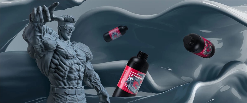 Phrozen 湖水8K模型樹脂-湖水灰 (1kg)成品