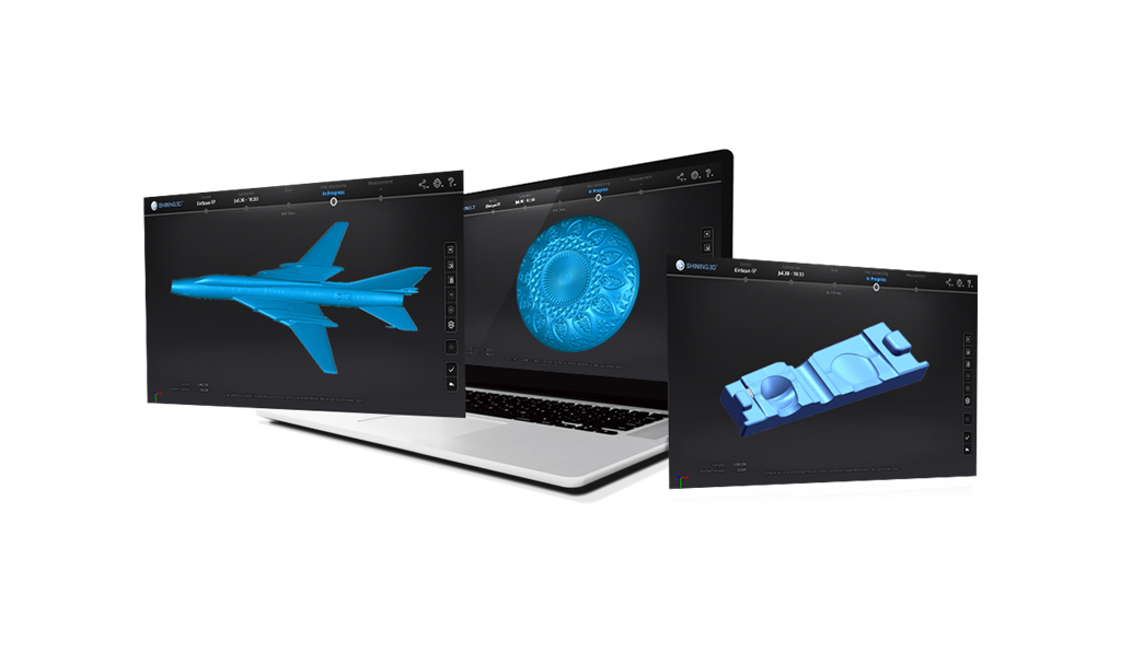 Shining EinScan-SP V2 3D掃描器的掃描結(jié)果