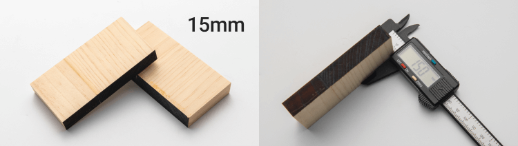 Snapmaker ray 20W 雷射模塊正在切割15mm松木