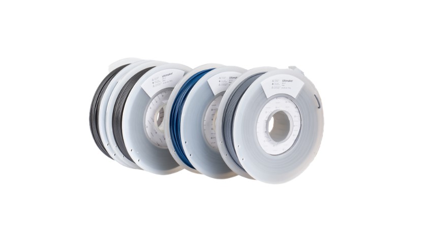 Ultimaker PET CF碳纖維的多個顏色