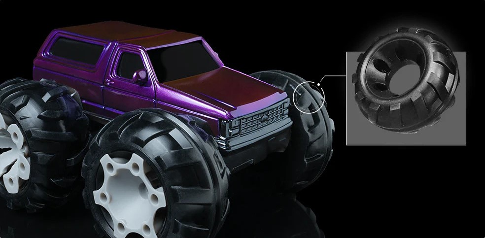 Phrozen EL400彈性樹脂 - 應(yīng)用在汽車輪胎上