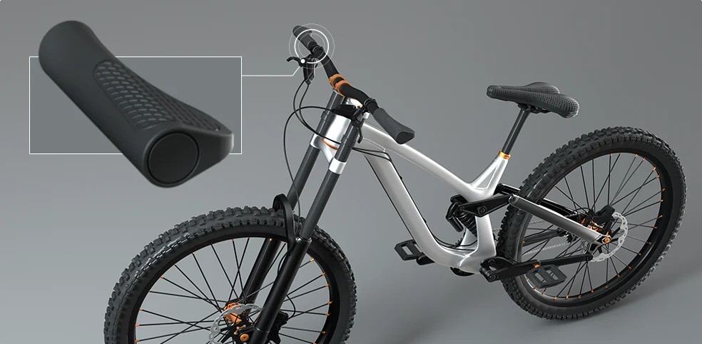 Phrozen EL400彈性樹脂 - 應(yīng)用在單車手柄上