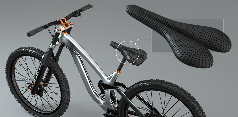 Phrozen EL400彈性樹脂 - 應(yīng)用在單車座位上