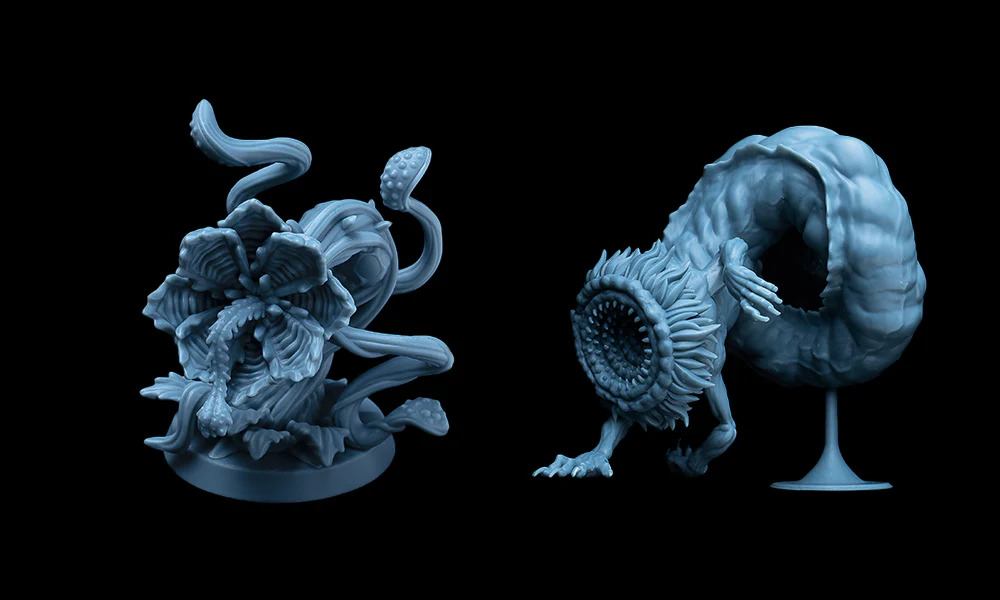 Phorzen 樹脂列印成品 - Plant 或 Caterpillar Phorzen 樹脂列印成品 - Plant 或 Caterpillar