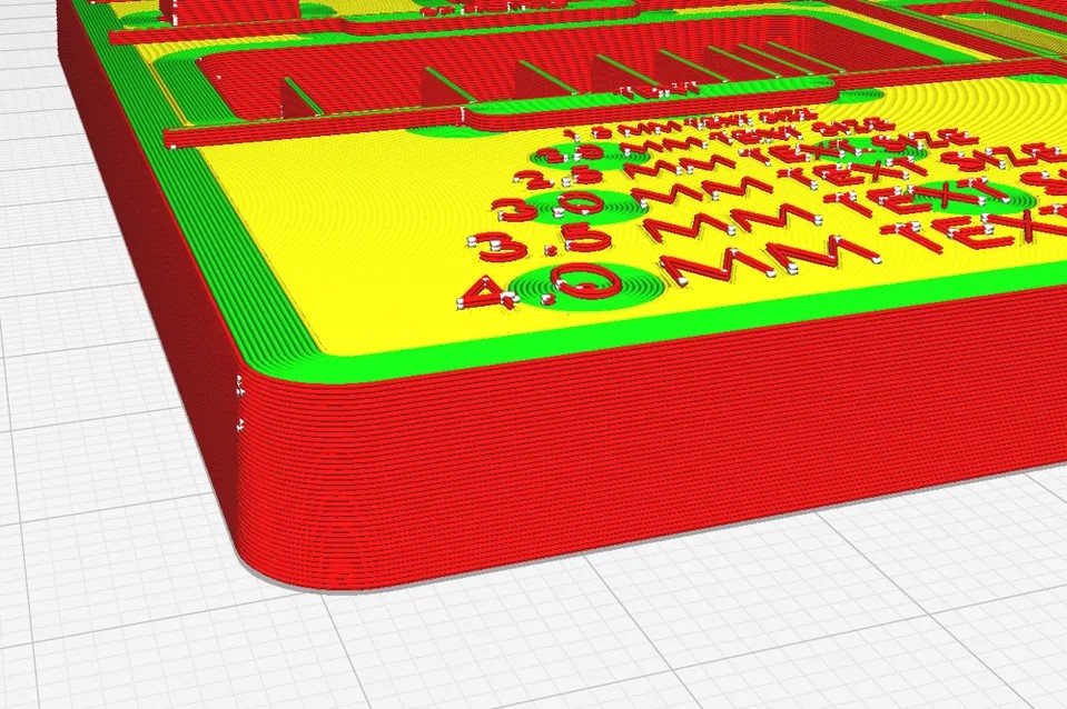 UltiMaker Cura：圖層厚度預覽