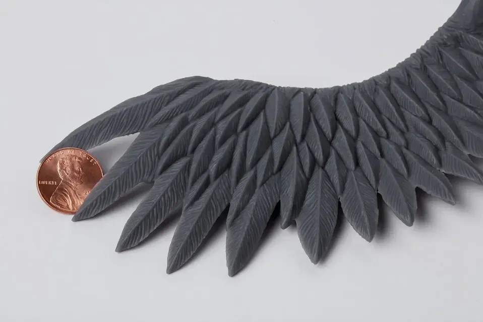 Formlabs 製造的零件可以達(dá)到的細(xì)節(jié)級(jí)別