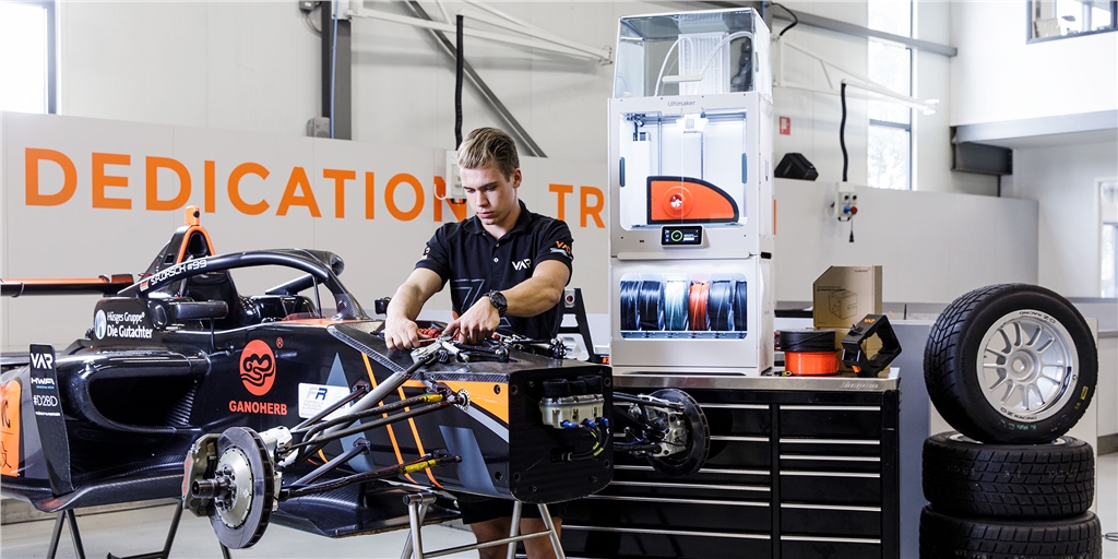 3D列印用在賽車運(yùn)動(dòng)上