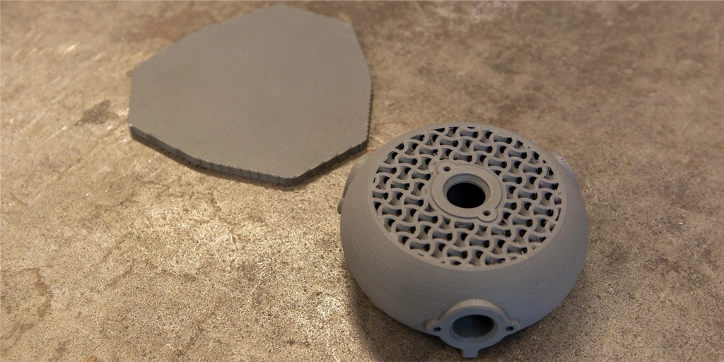 Ultimaker 金屬 3D 列印熱交換器脫脂和燒結(jié)後成品