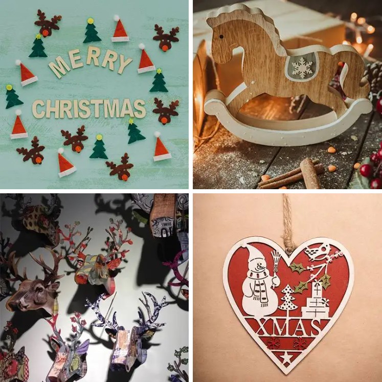 Thunder Laser 機(jī)器的切割成品