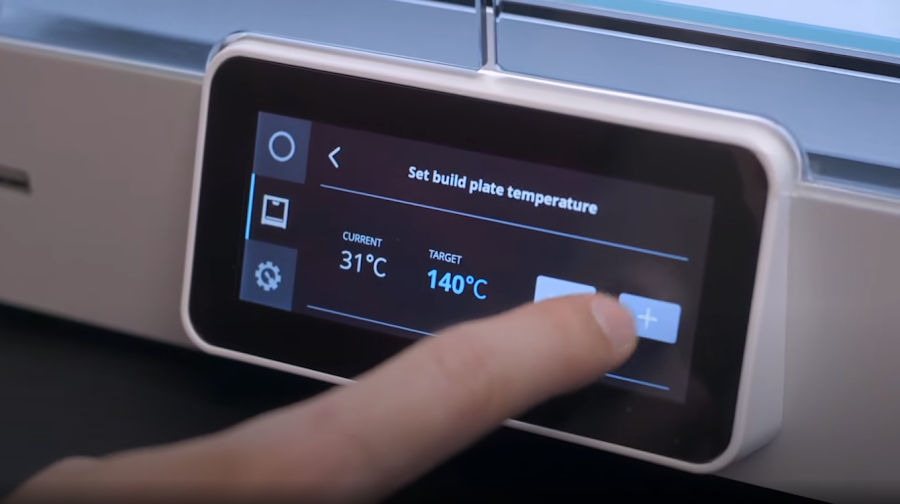 UltiMaker S3、S5 和 S7 的列印床溫度可達(dá)到驚人的 140°C