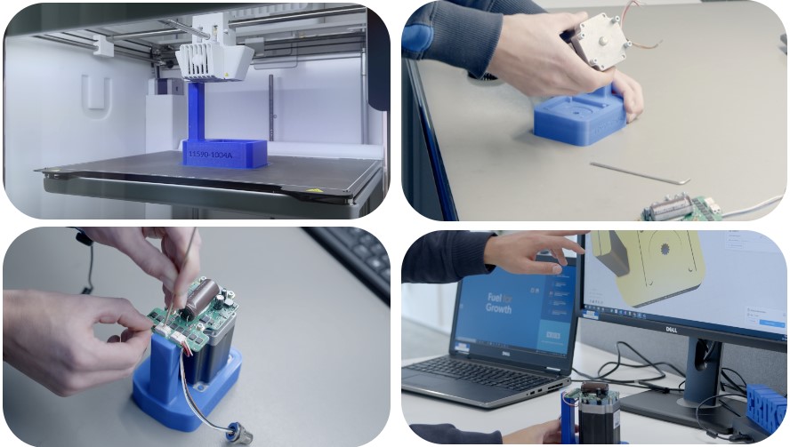 ERIKS 使用 Ultimaker 3D 列印機(jī)列印部件的過(guò)程