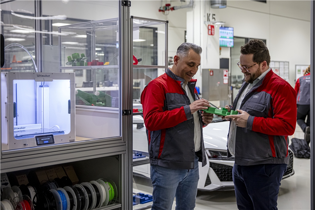 Audi Sport 用 Ultimaker 列印機(jī)列印零件