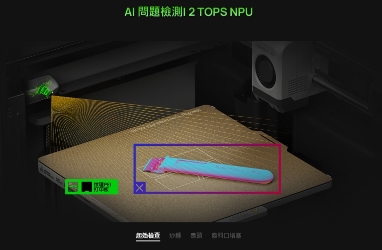 臺灣官方代理 Bambu Lab P2S 3D列印機(jī)