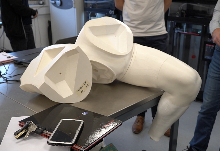 Vorteq 人體模型組件，可供組裝和風(fēng)洞使用