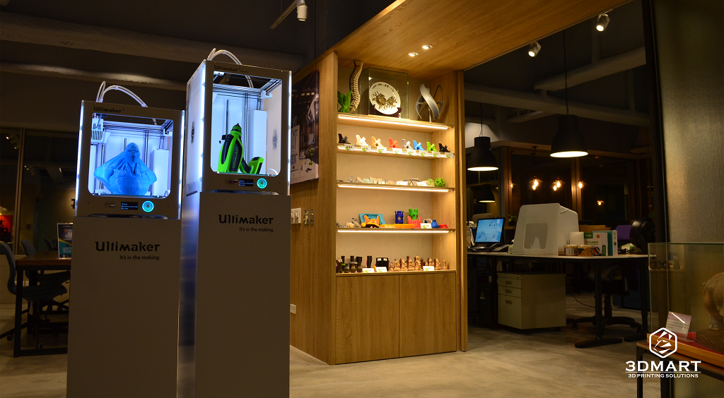 3DMART 新家新氣象 3D列印機(jī) 與樣品展示