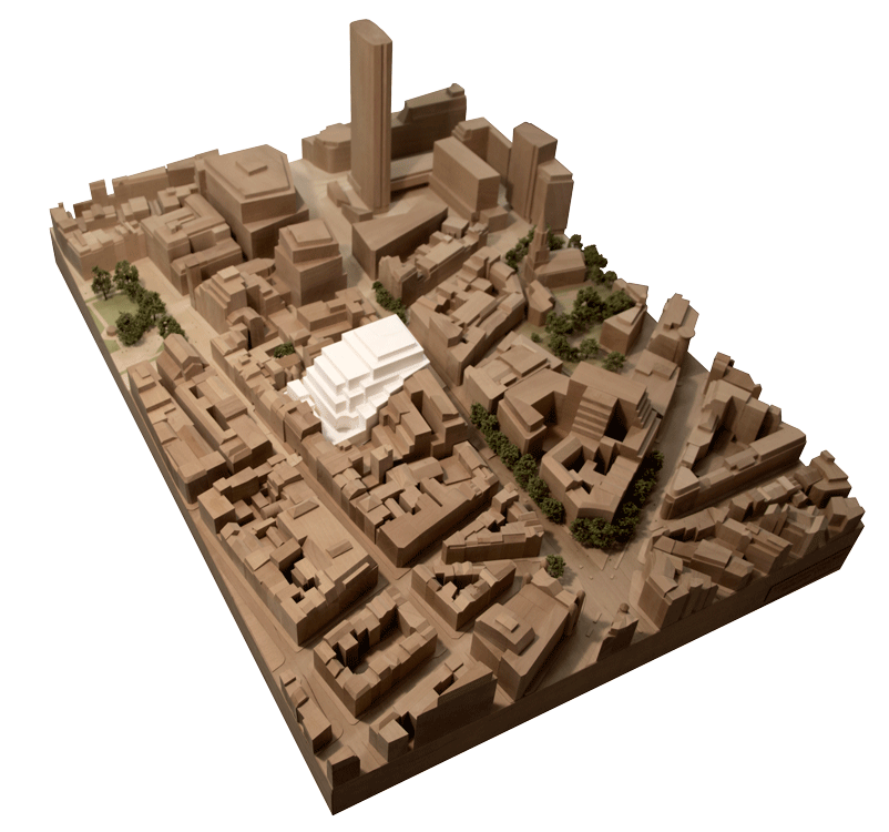 3D列印 Ilona Rose House 與它的周圍環(huán)境