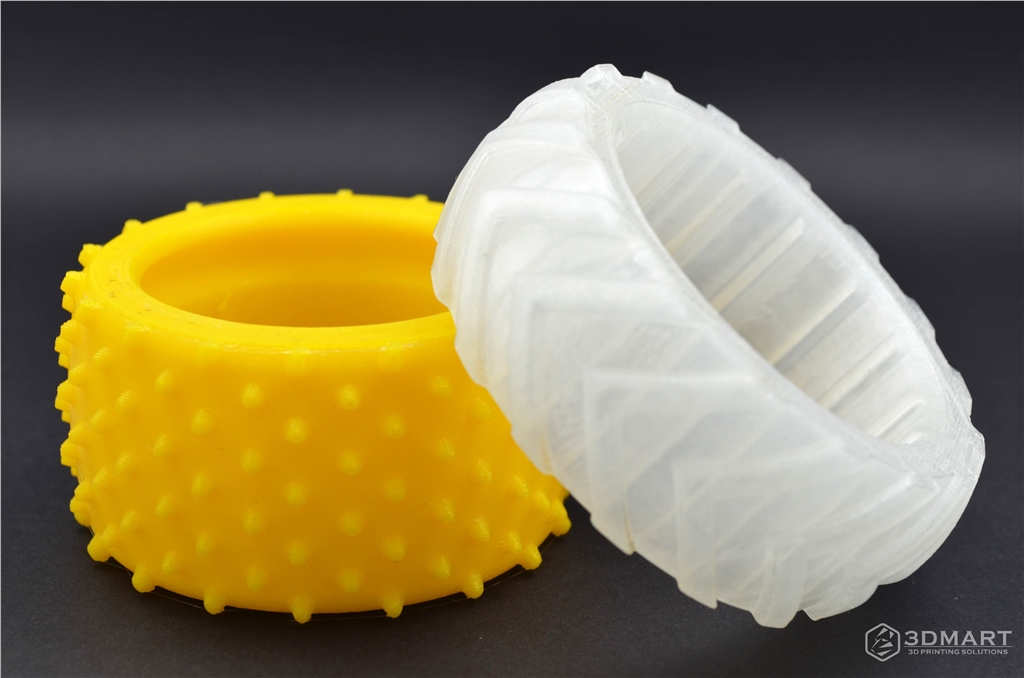 LulzBot Mini  FDM  FFF  TPE  彈性3D列印材料  遙控車