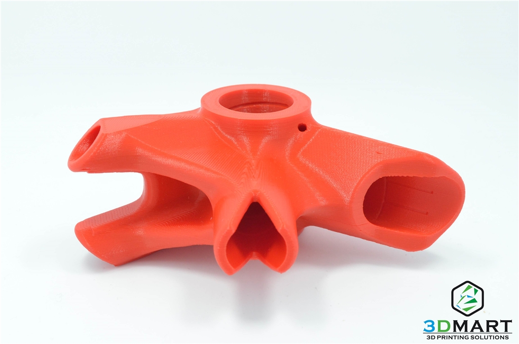 Ultimaker 3 紅色PLA印製腳踏車(chē)支架