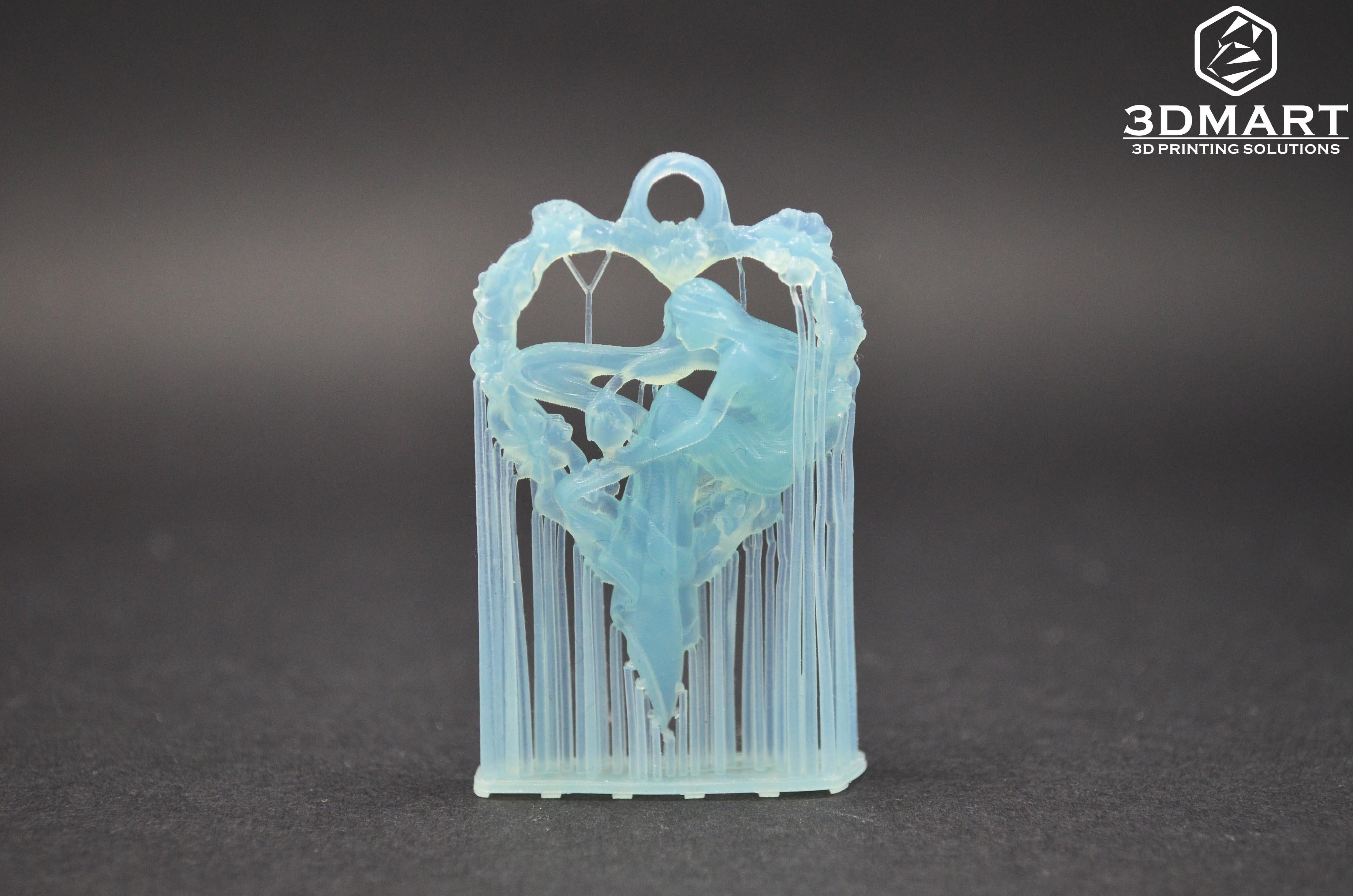DWS XFAB SLA光固化3D列印機(jī) 女神項(xiàng)鍊墜子