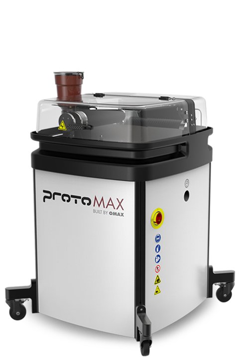 Omax ProtoMAX 水刀切割機(jī)左面
