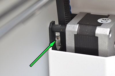 鎖緊皮帶輪, 放鬆皮帶輪, 3D印表機步進(jìn)馬達(dá)調(diào)整